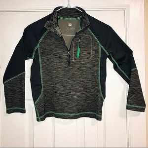 BOYS REI Grey  POCKET LS Baselayer S(8)